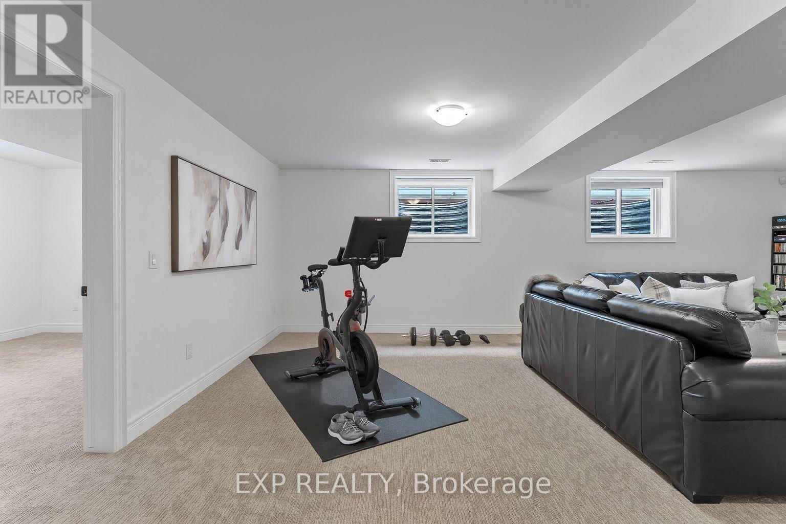 Virtually Staged - 4242 Village Creek Drive, Fort Erie (Stevensville), ON - Indoor Photo Showing Gym Room