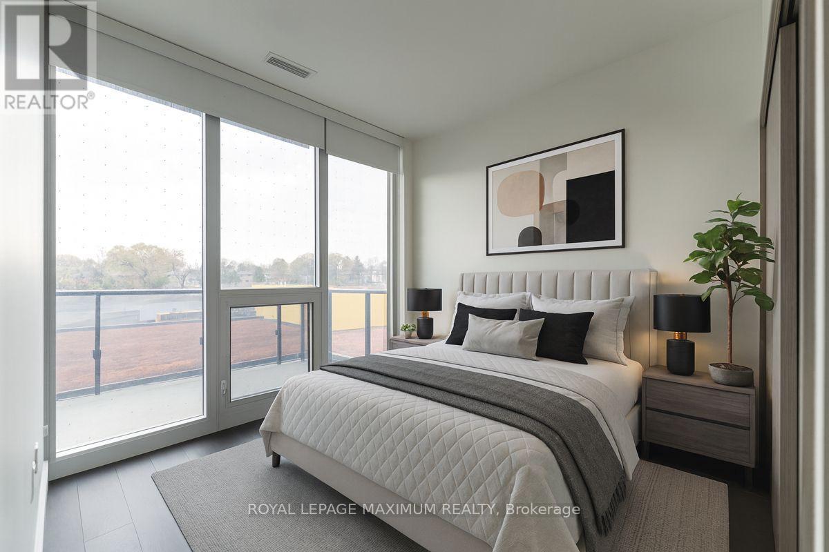 502 - 95 Mcmahon Drive, Toronto, ON - Indoor Photo Showing Bedroom