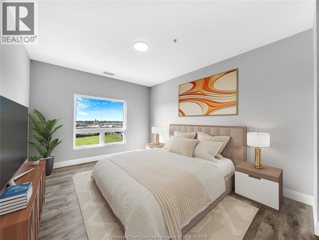 4785 Walker Road Unit# 604, Windsor, ON - Indoor Photo Showing Bedroom