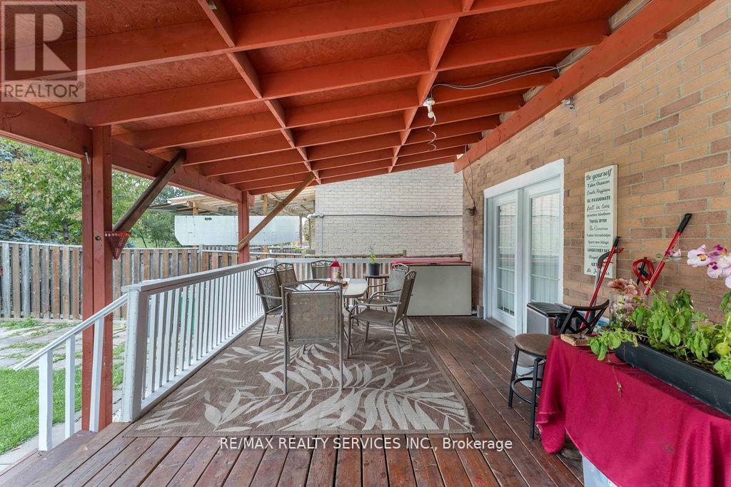 12 Nuttall Street, Brampton, ON - Outdoor With Deck Patio Veranda With Exterior