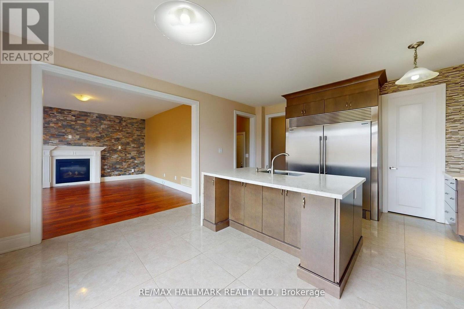 61 Mcisaac Drive, Springwater, ON - Indoor With Fireplace