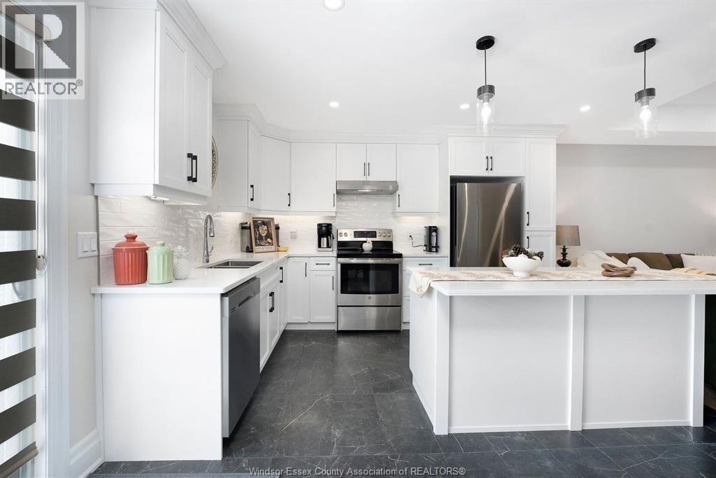 163 Lane Street, Essex, ON - Indoor Photo Showing Kitchen With Upgraded Kitchen