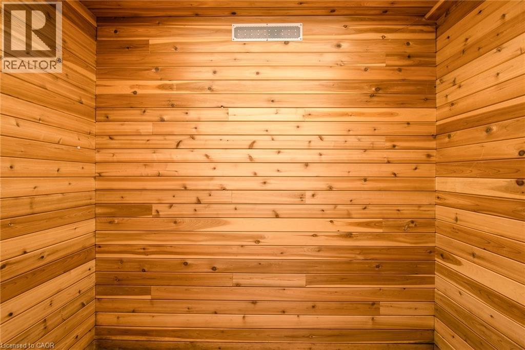 Sauna with wooden walls - 120 Fourth Avenue, Kitchener, ON - Indoor Photo Showing Other Room