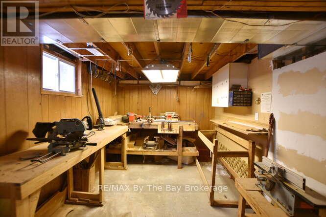 Workshop - 445 Fifth Street, Collingwood, ON - Indoor Photo Showing Basement