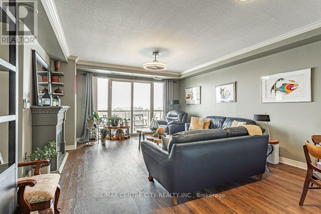 709 - 1030 Coronation Drive, London North (North I), ON - Indoor Photo Showing Living Room