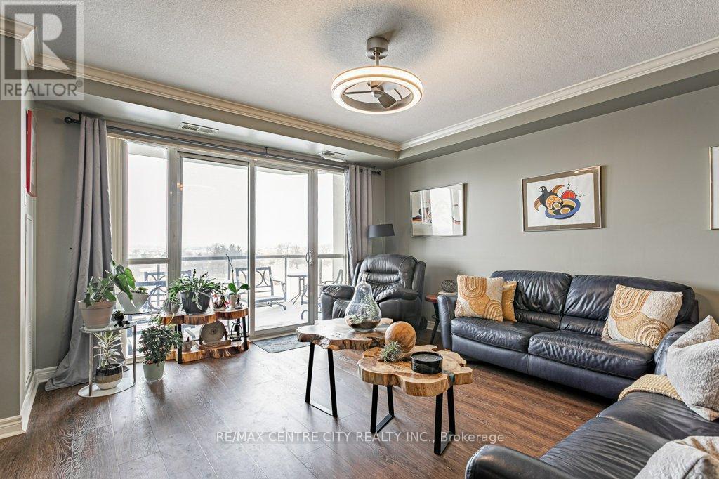 709 - 1030 Coronation Drive, London North (North I), ON - Indoor Photo Showing Living Room