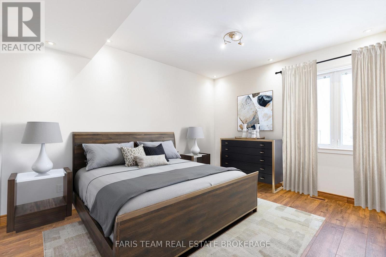 Virtually Staged - 2384 Champlain Road, Tiny, ON - Indoor Photo Showing Bedroom