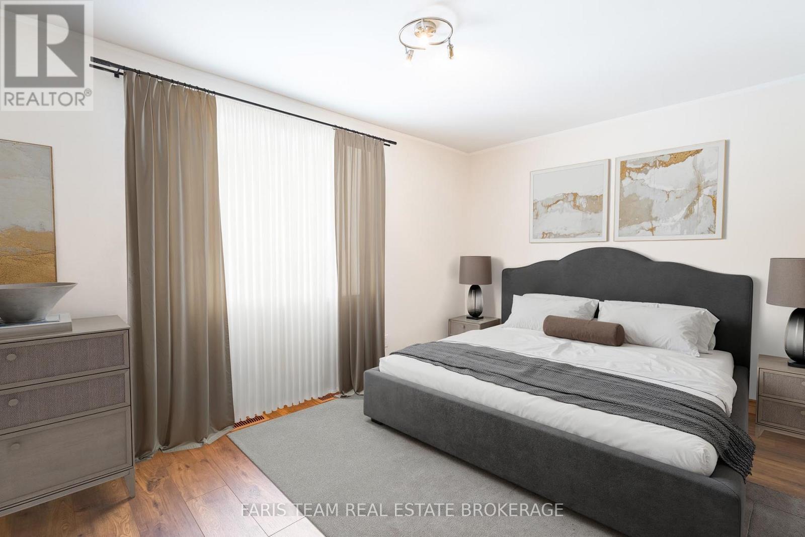 Virtually Staged - 2384 Champlain Road, Tiny, ON - Indoor Photo Showing Bedroom