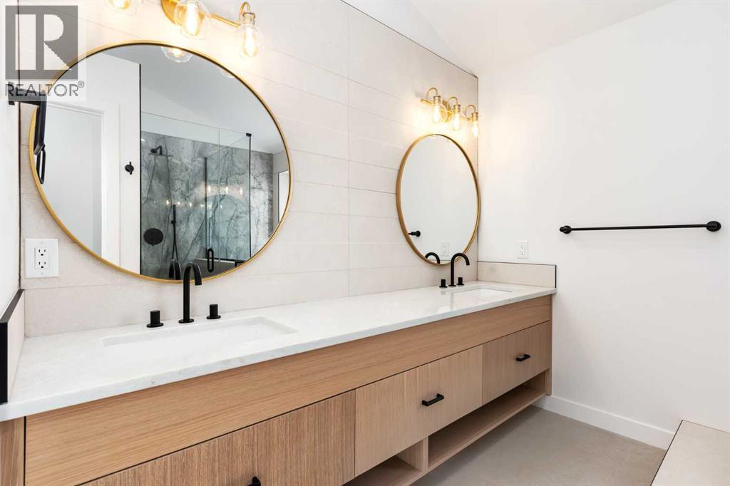 Primary Ensuite Bathroom - 58 Edgevalley Close Nw, Calgary, AB - Indoor Photo Showing Bathroom