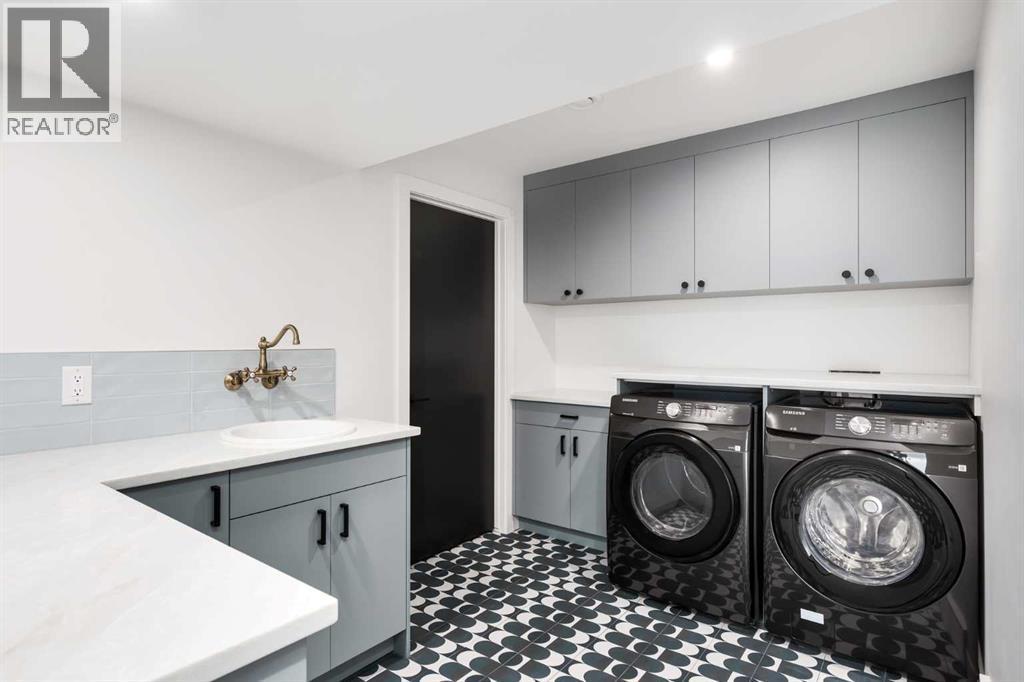 2nd Laundry Room - Basement - 58 Edgevalley Close Nw, Calgary, AB - Indoor Photo Showing Laundry Room