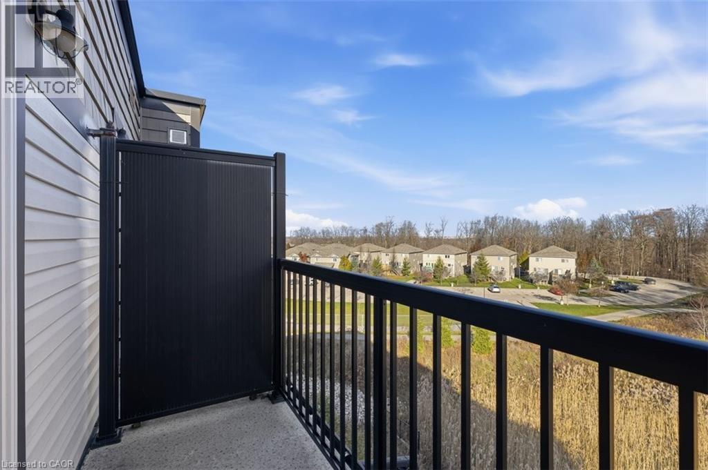 1989 Ottawa Street S Unit# 21D, Kitchener, ON - Outdoor With Balcony