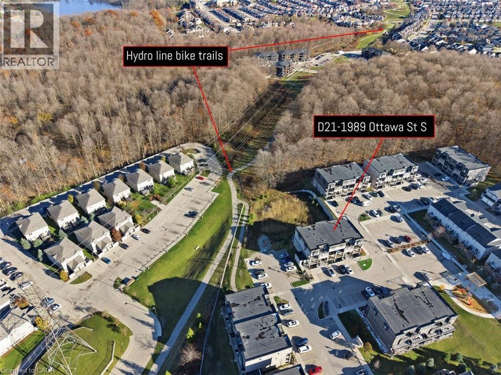 1989 Ottawa Street S Unit# 21D, Kitchener, ON - Outdoor With View