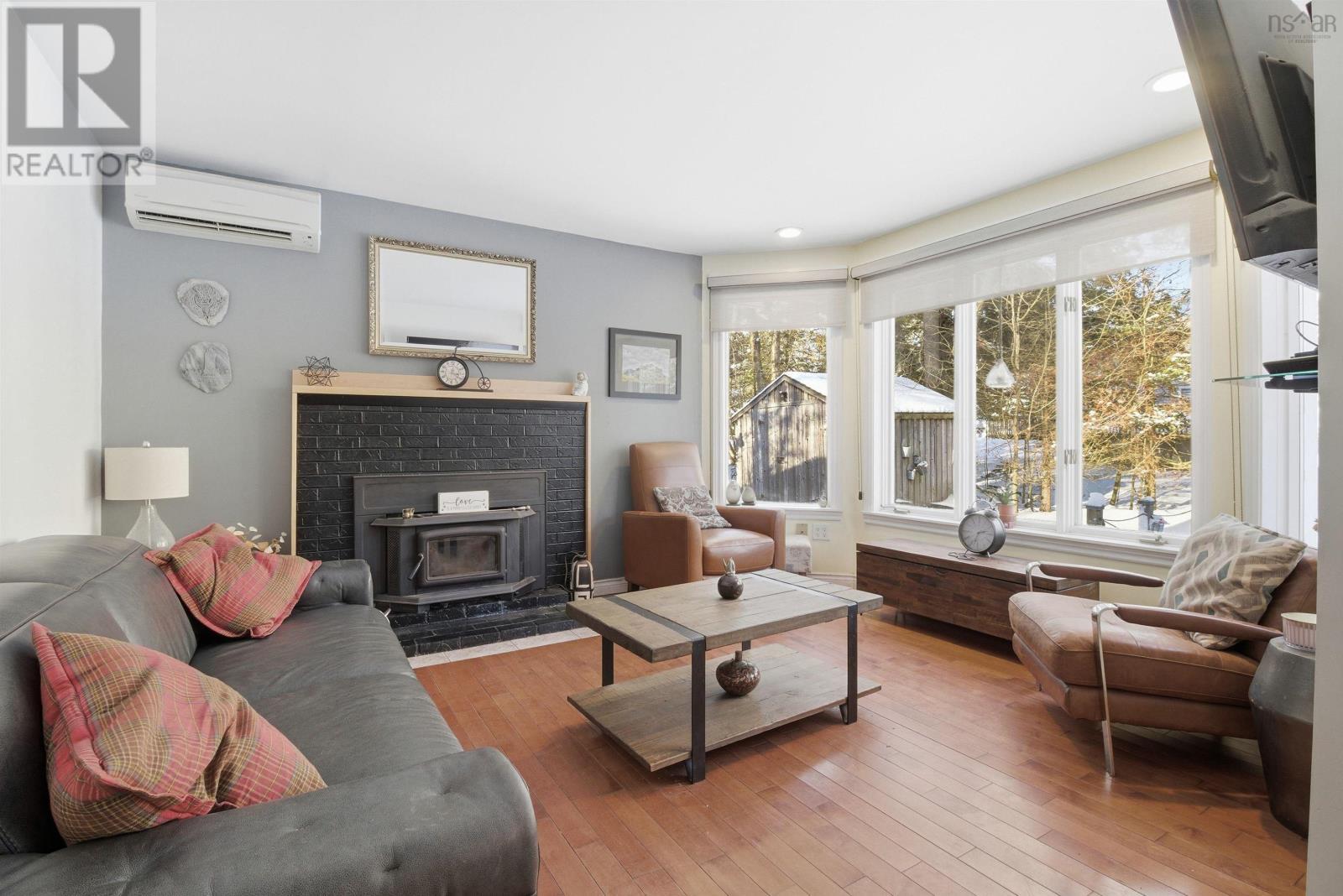 87 Saywood Drive, Bible Hill, NS - Indoor Photo Showing Living Room With Fireplace
