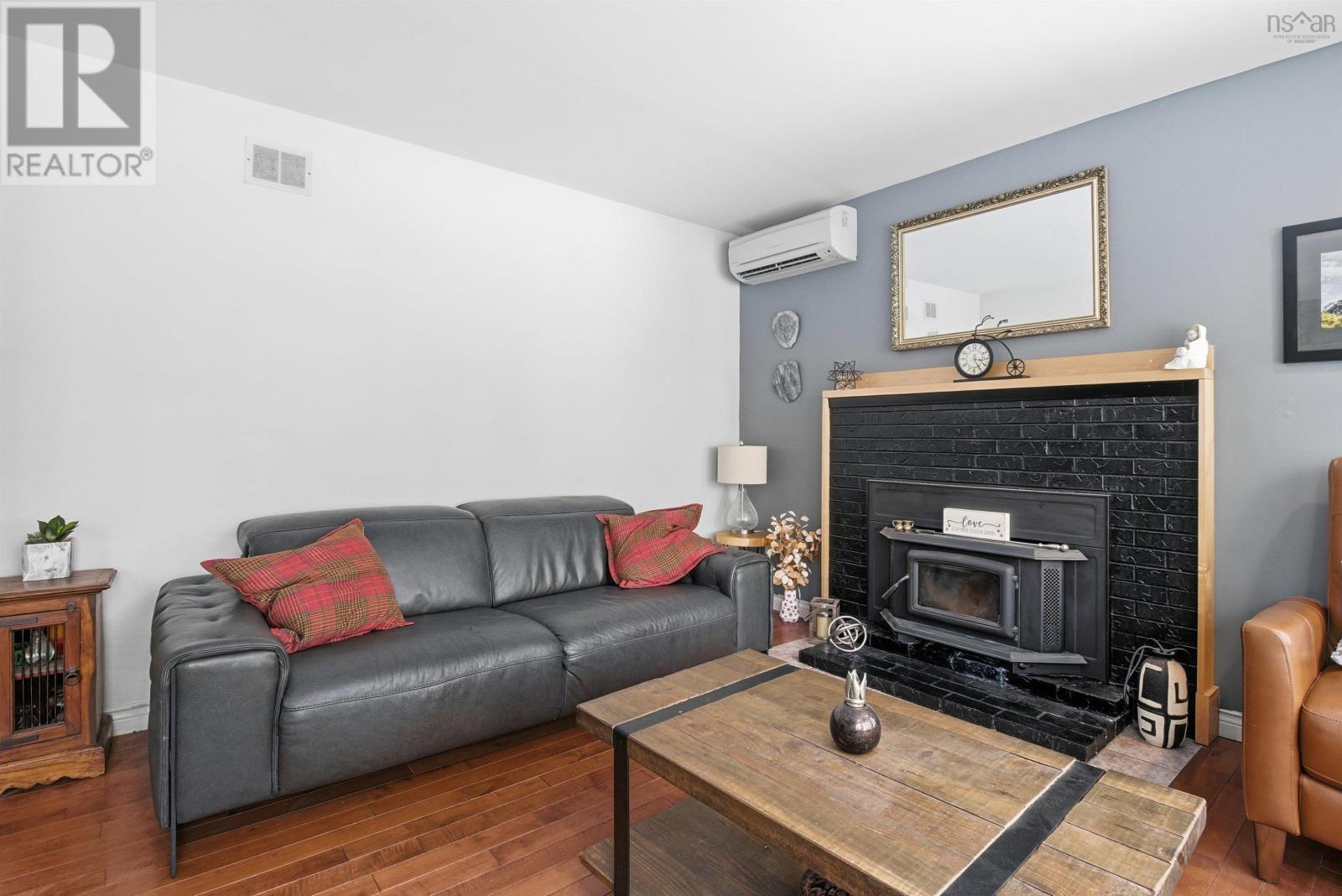 87 Saywood Drive, Bible Hill, NS - Indoor Photo Showing Living Room With Fireplace