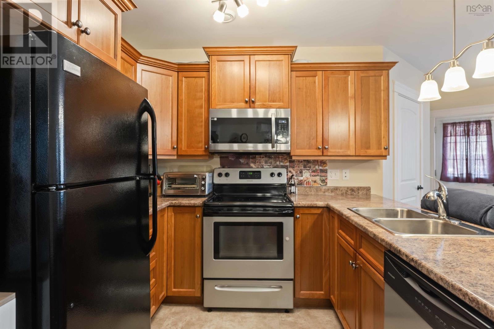 119 Fairview Drive, Nictaux, NS - Indoor Photo Showing Kitchen With Double Sink