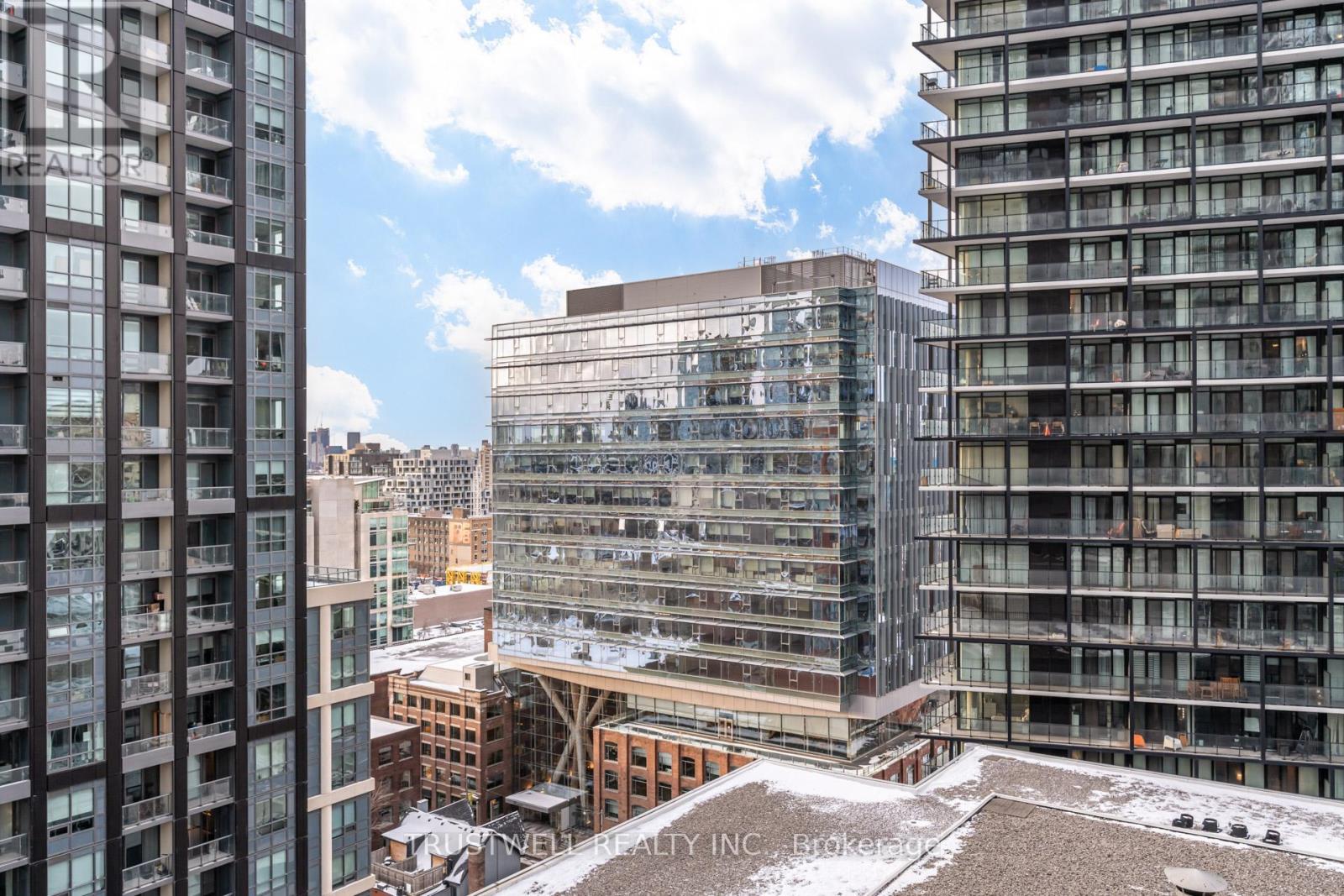 1601 - 101 Peter Street, Toronto, ON - Outdoor With Balcony With Facade