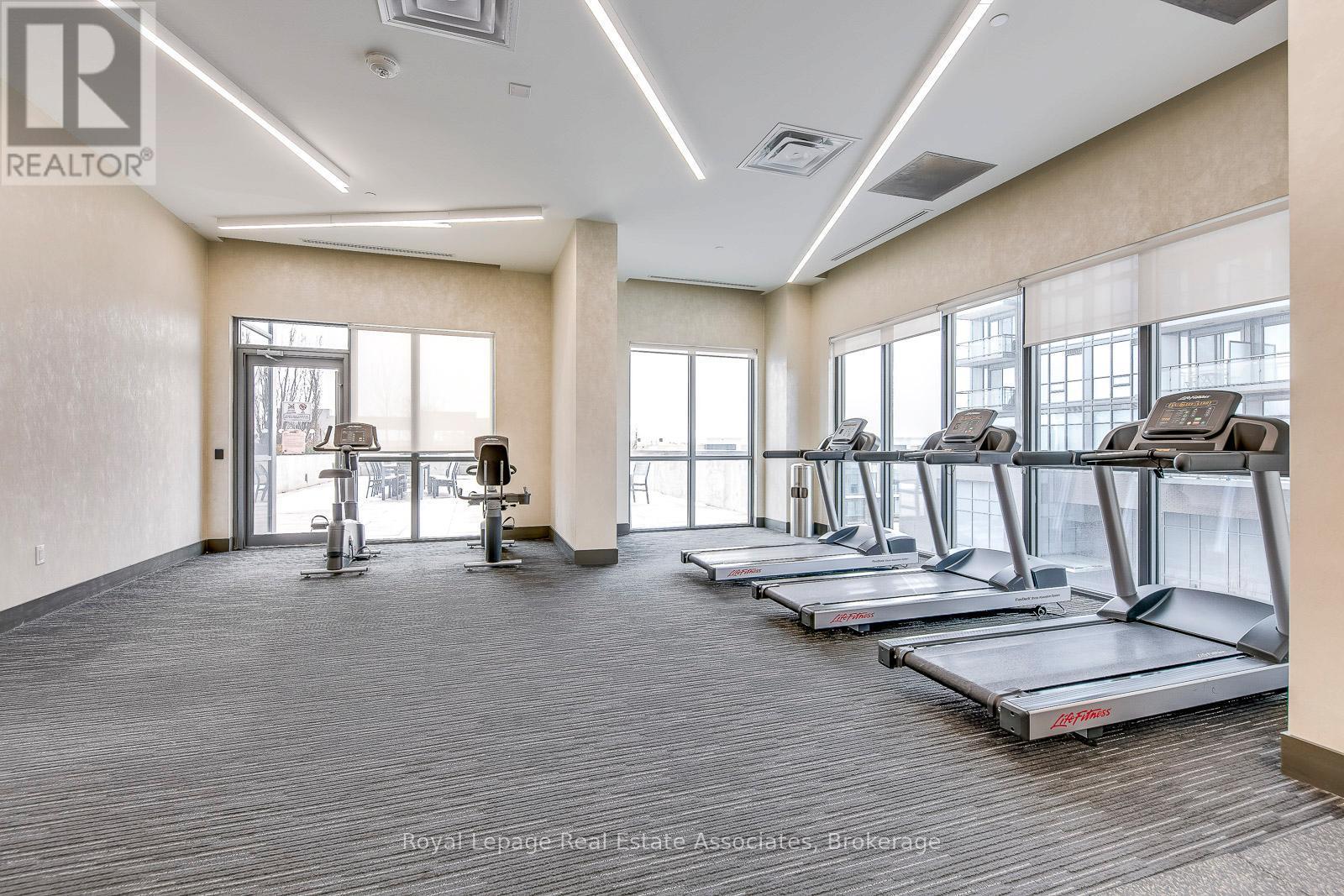 1416 - 5033 Four Springs Avenue, Mississauga, ON - Indoor Photo Showing Gym Room