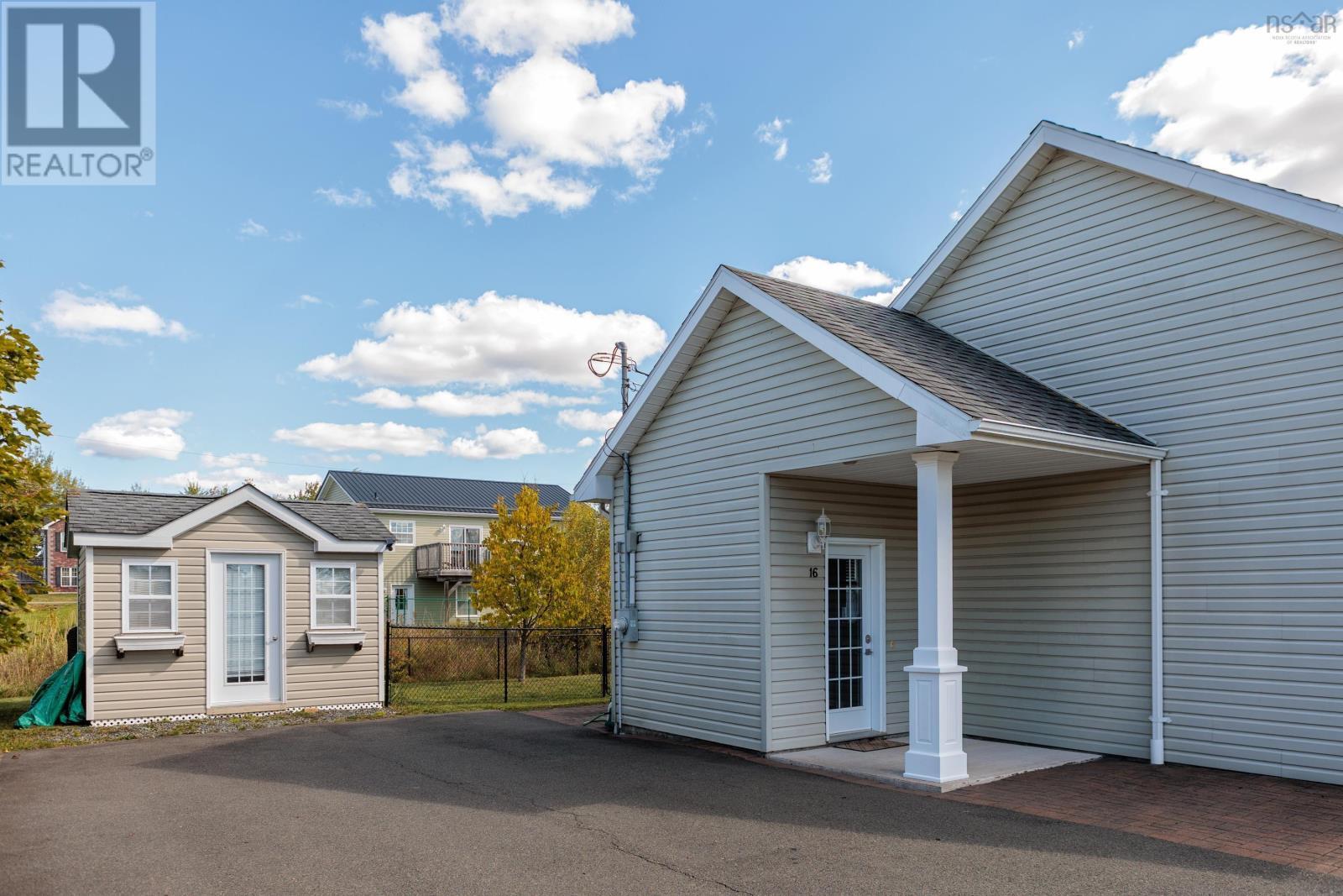Side entrance-room for a garage - 16 Corey Drive, Bible Hill, NS - Outdoor