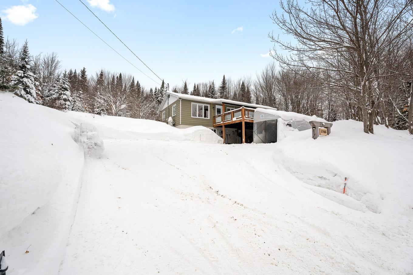 Frontage - 1735 Ch. Du 1Er-Rang, Sainte-Lucie-Des-Laurentides, QC - Outdoor