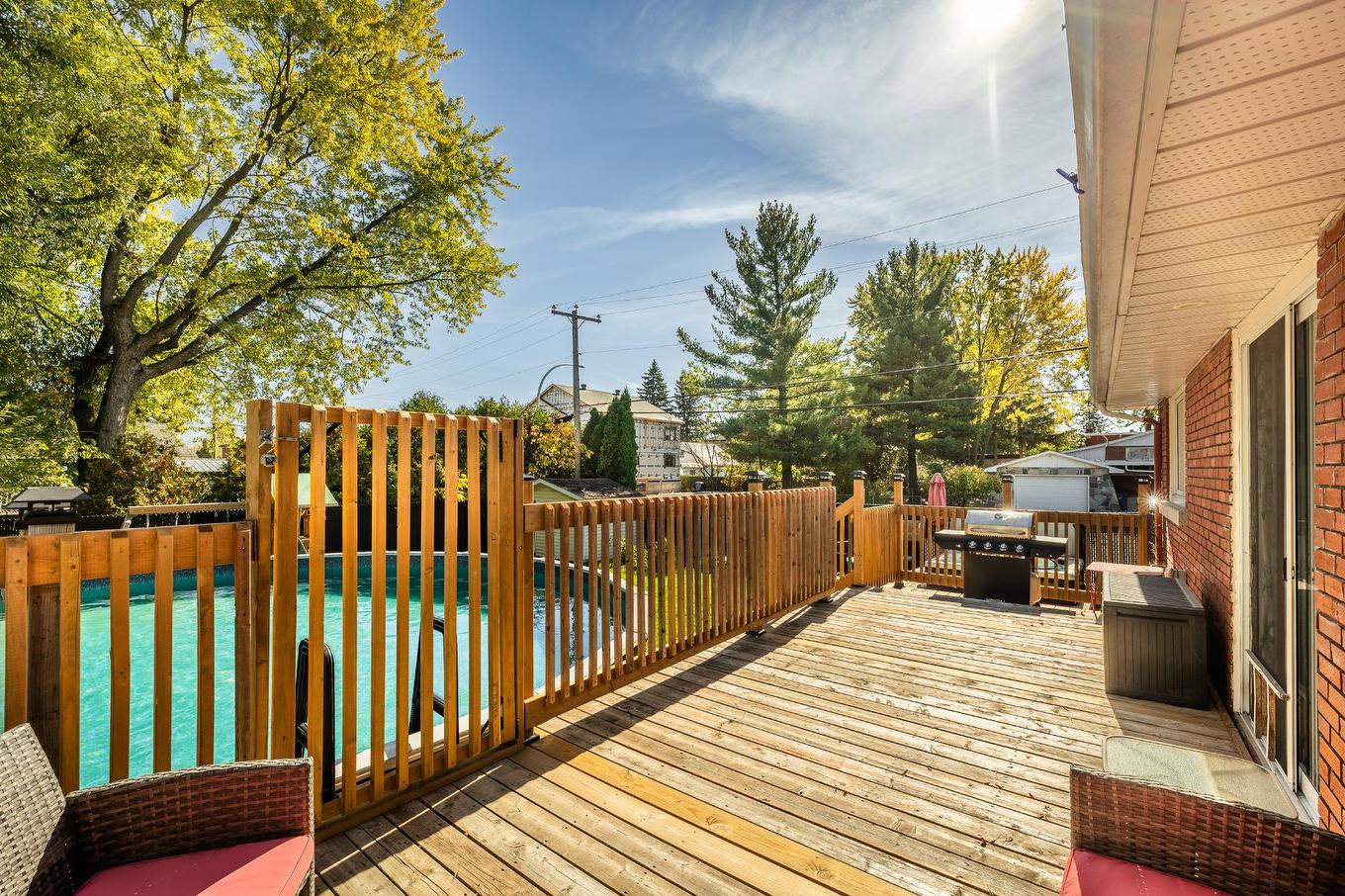 Terrasse - 995 Rue Coderre, Longueuil (Saint-Hubert), QC - Outdoor With Deck Patio Veranda With Exterior
