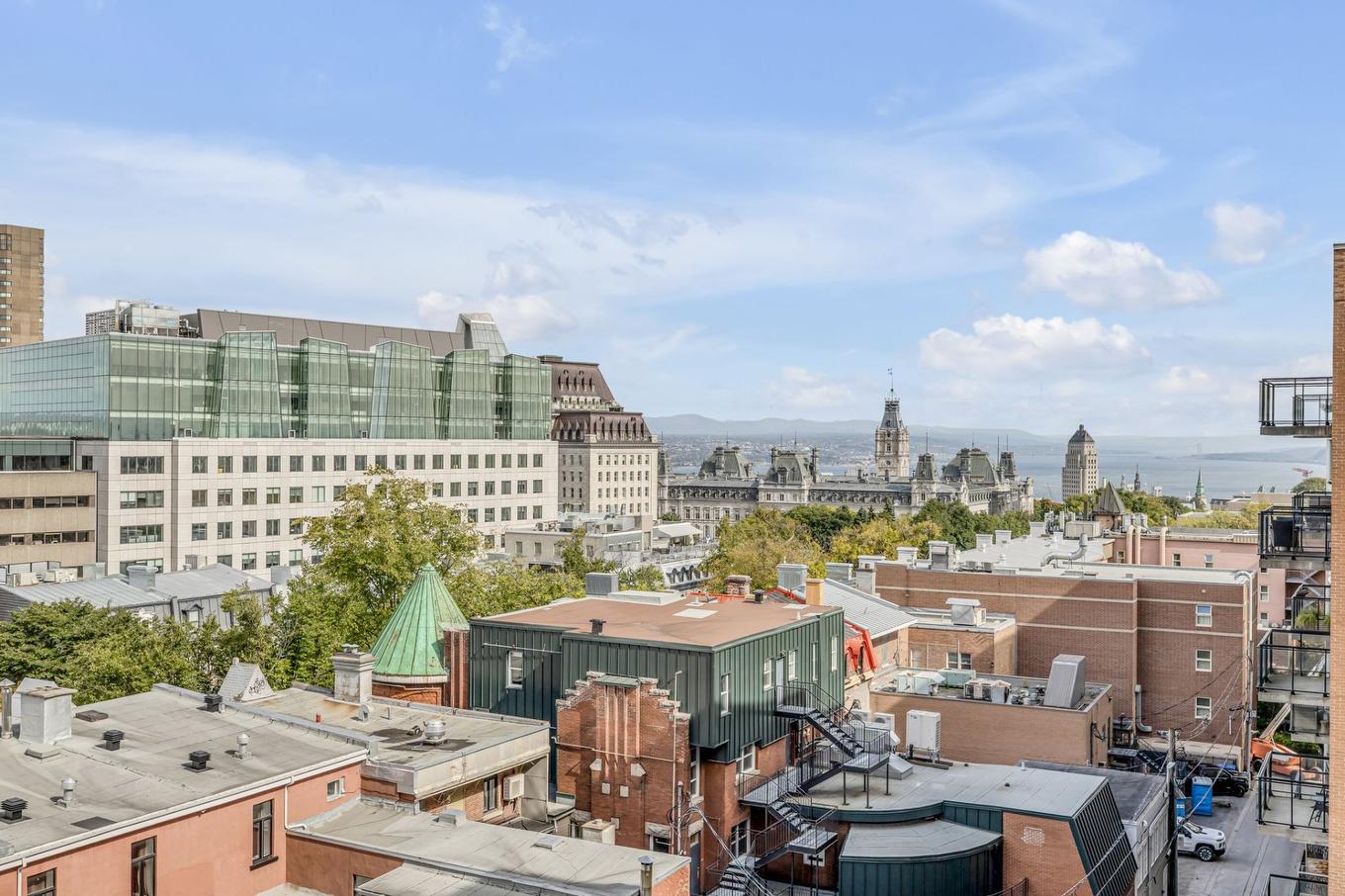 Terrasse - 210-600 Av. Wilfrid-Laurier, Québec (La Cité-Limoilou), QC - Outdoor With View