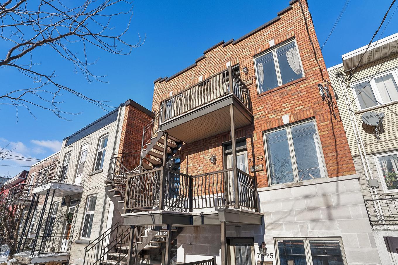 Façade - 7595 Rue St-André, Montréal (Villeray/Saint-Michel/Parc-Extension), QC - Outdoor