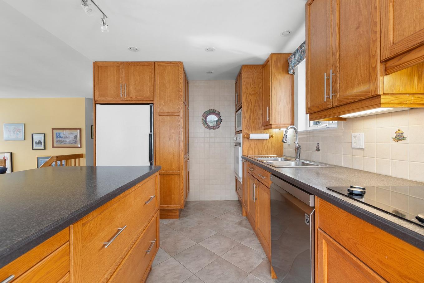Cuisine - 270 Rue Des Jonquilles, Lévis (Les Chutes-De-La-Chaudière-Ouest), QC - Indoor Photo Showing Kitchen With Double Sink