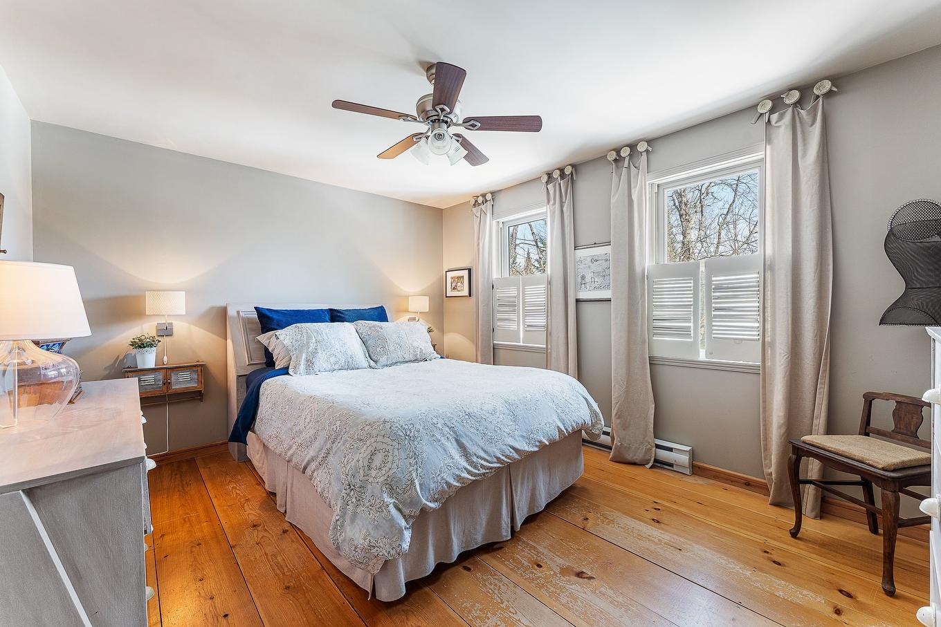 Chambre à coucher principale - 257 Ch. De Bondville, Lac-Brome, QC - Indoor Photo Showing Bedroom