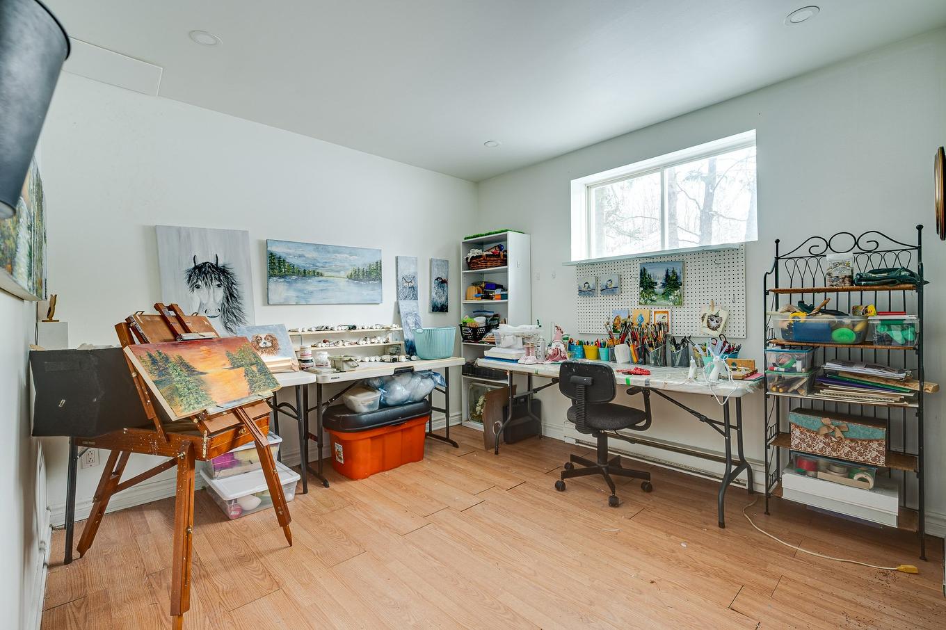 Chambre à coucher - 1076 Rue Monette, Prévost, QC - Indoor Photo Showing Office