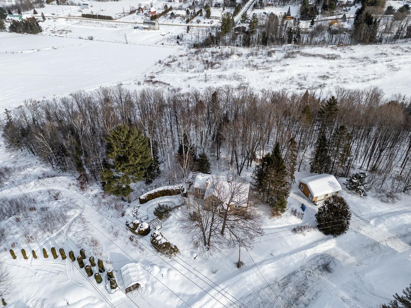 Photo aérienne - 1076 Rue Monette, Prévost, QC - Outdoor With View