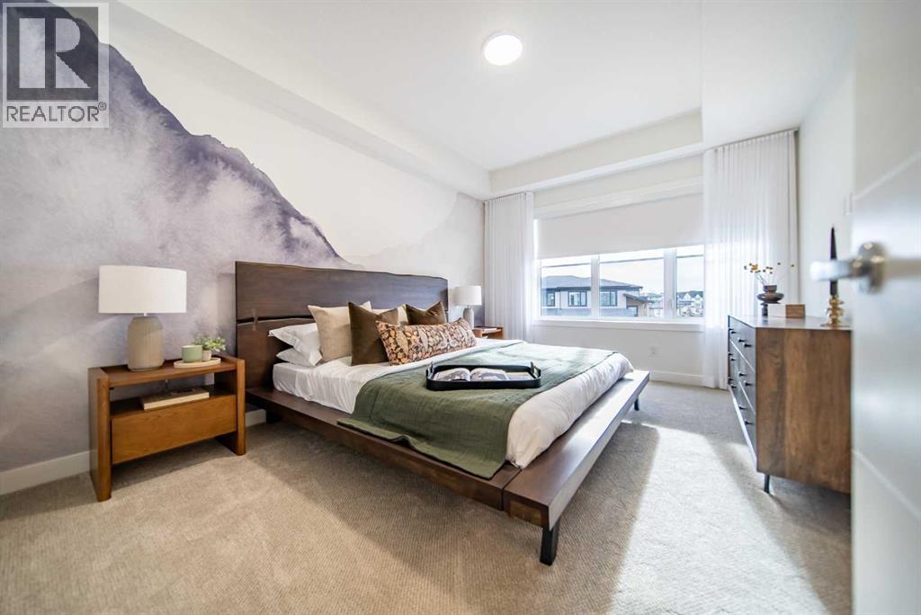 1149 Sailfin Heath, Rural Rocky View County, AB - Indoor Photo Showing Bedroom