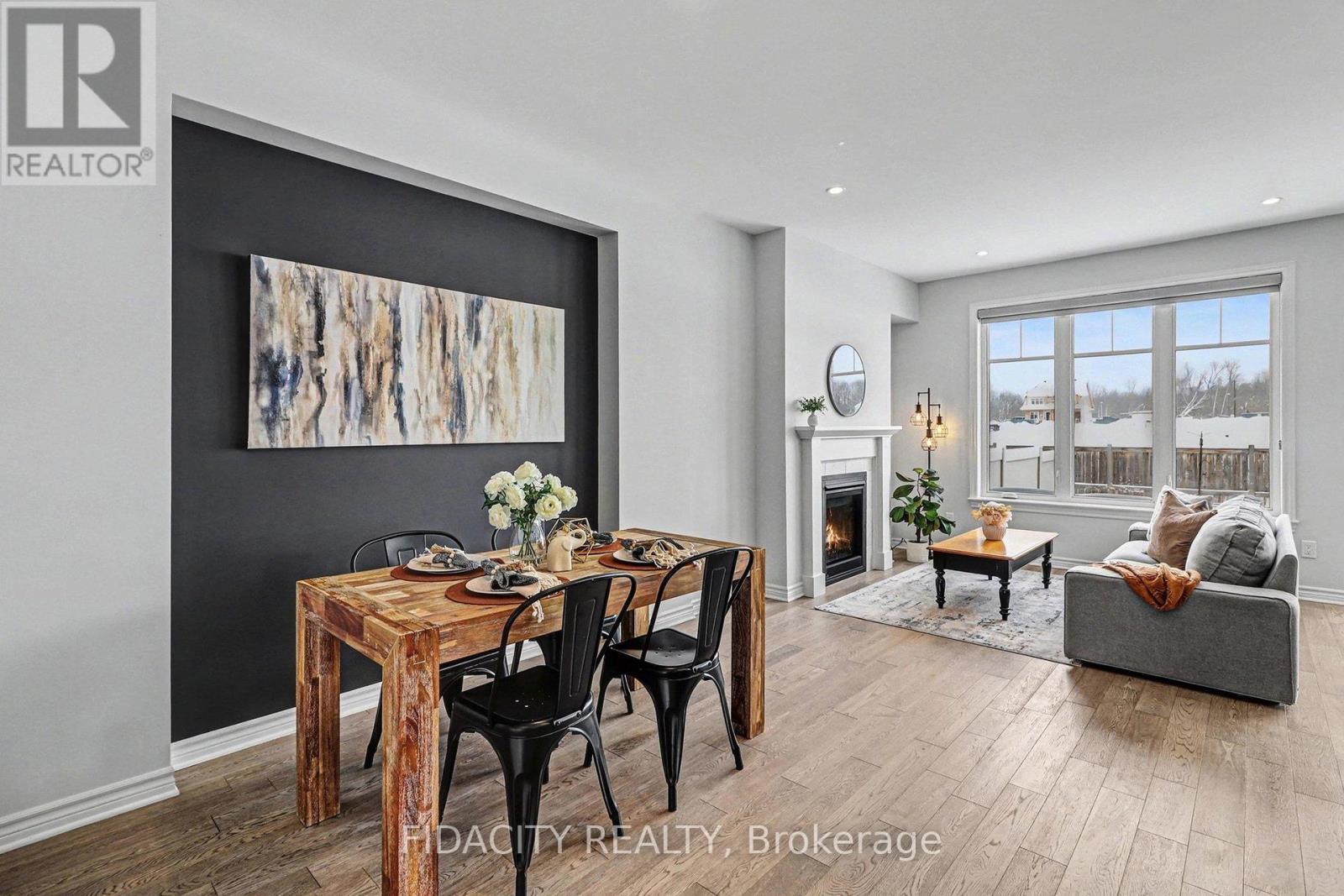 919 Antonio Farley Street, Ottawa, ON - Indoor With Fireplace