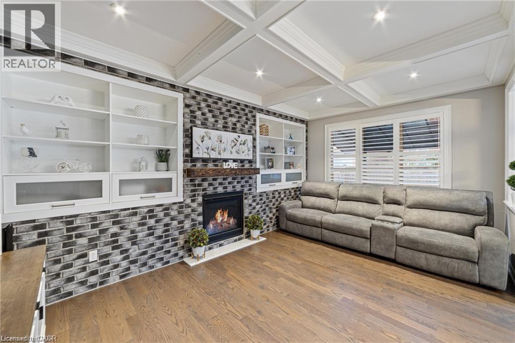 24 Macbean Crescent, Waterdown, ON - Indoor With Fireplace