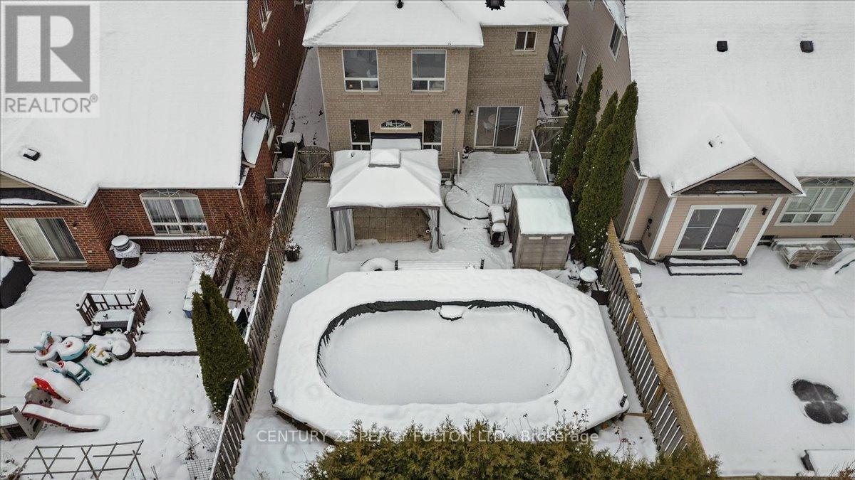 67 Kenilworth Cres - Exterior Drone- Pool - 67 Kenilworth Crescent, Whitby, ON - Outdoor