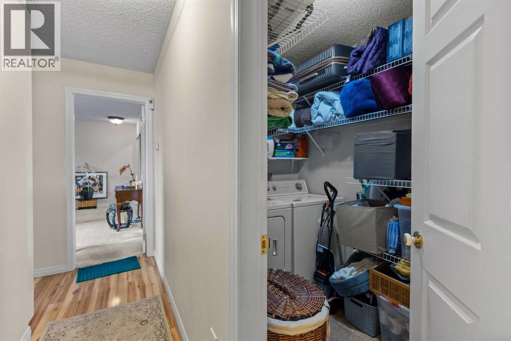 Laundry with storage - 301, 305 25 Avenue Sw, Calgary, AB - Indoor