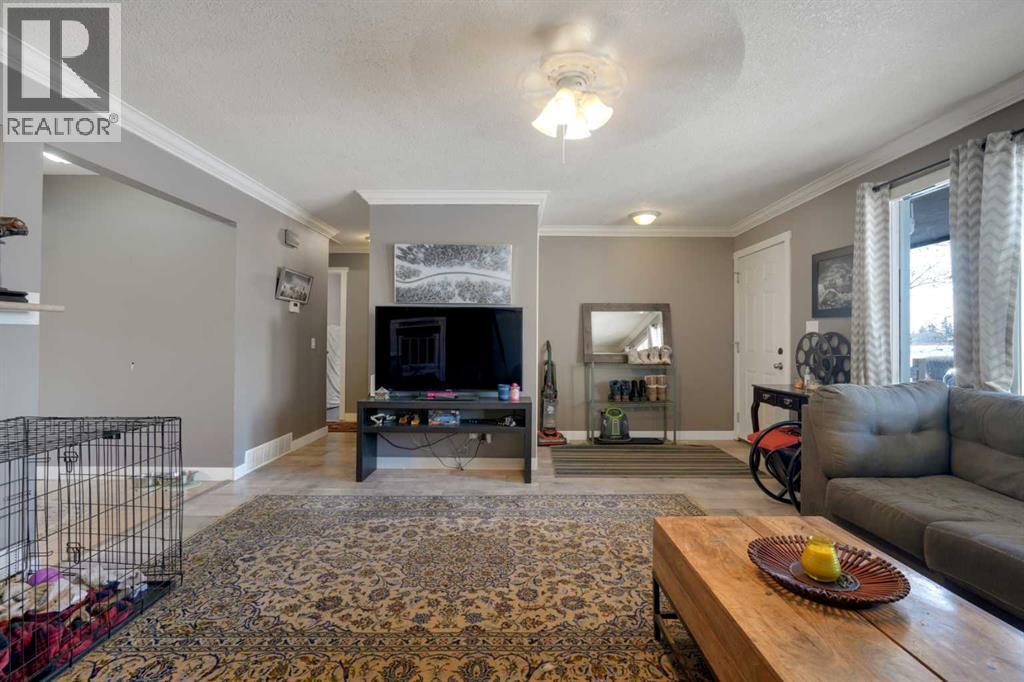 312 Pinegreen Close Ne, Calgary, AB - Indoor Photo Showing Living Room