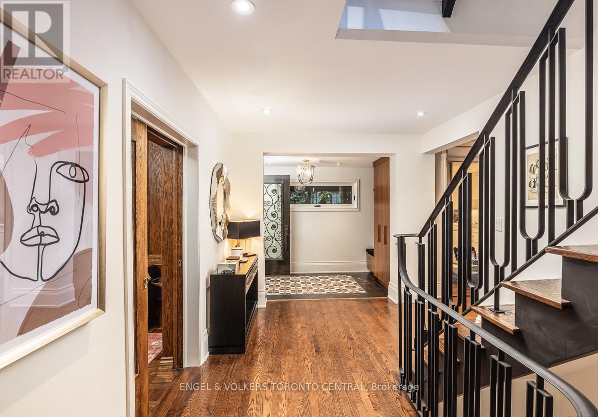 Foyer w/in-floor heat & custom walnut storage - 1 Bryce Avenue, Toronto, ON - Indoor Photo Showing Other Room