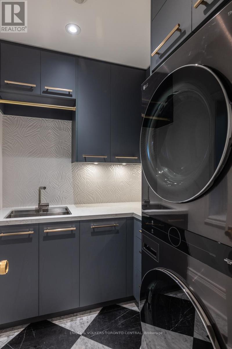 Main floor laundry with LG washer & dryer - 1 Bryce Avenue, Toronto, ON - Indoor Photo Showing Laundry Room