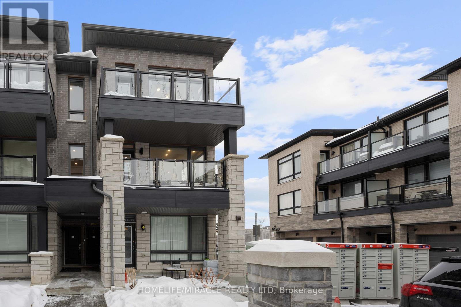 104 - 9470 The Gore Road, Brampton, ON - Outdoor With Balcony With Facade
