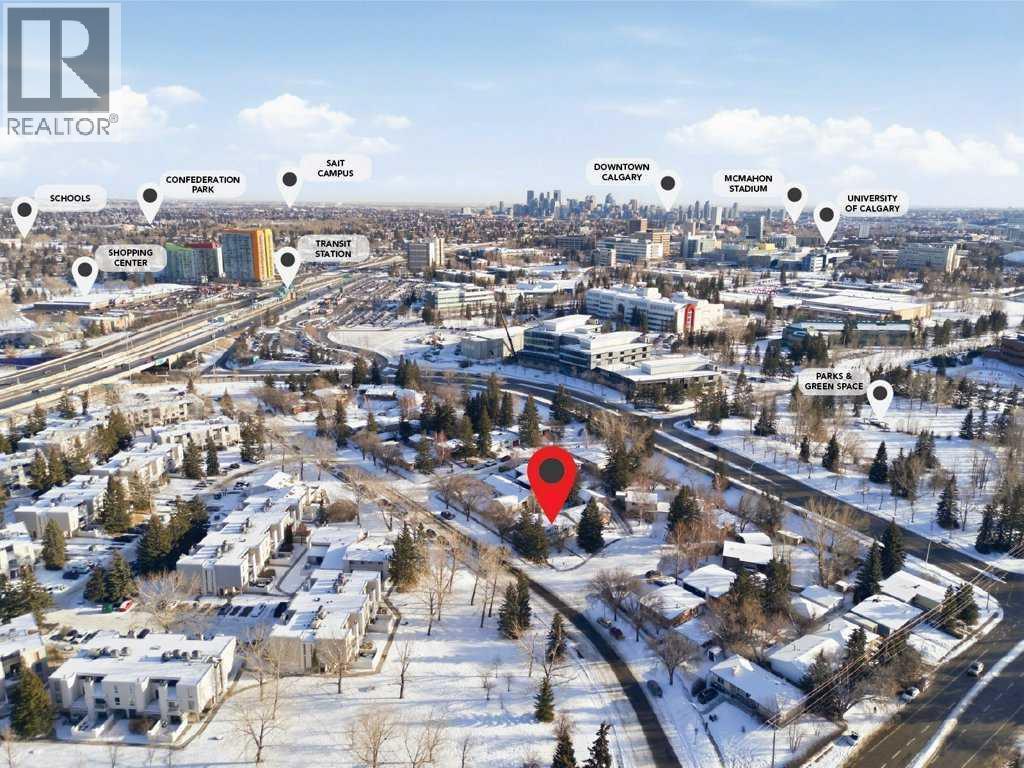 3703 Valdes Place Nw, Calgary, AB - Outdoor With View