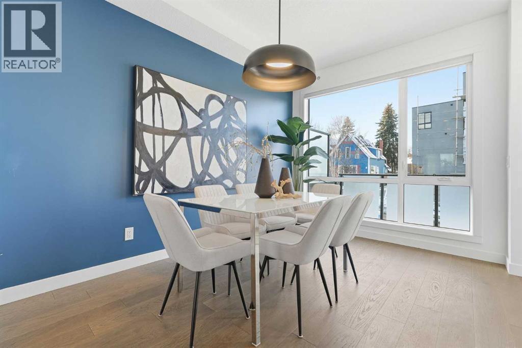 2104 17A Street Sw, Calgary, AB - Indoor Photo Showing Dining Room
