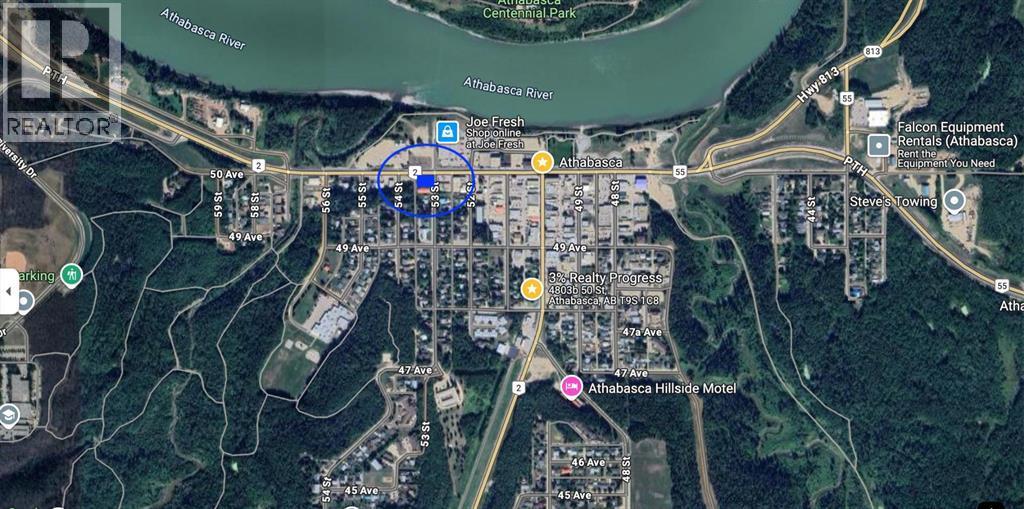 Located close to the downtown core with direct access to Highway 2 - 5302 50 Avenue, Athabasca, AB