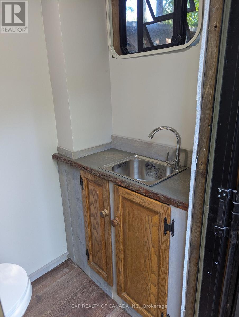 Out door bathroom sink with seasonal running water - Lot 9 Martin Road, Timmins (Tctdar Outside), ON - Indoor Photo Showing Bathroom