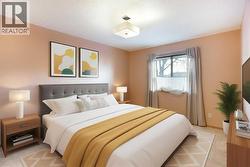 Virtually Staged - Primary Bedroom -