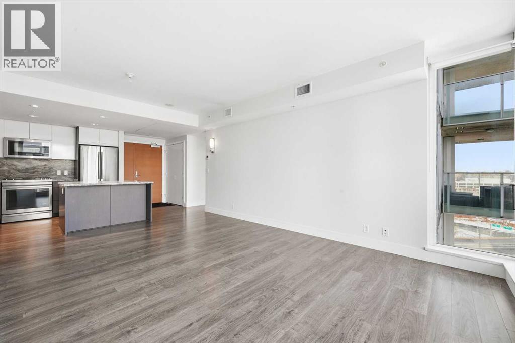 1604, 510 6 Avenue Se, Calgary, AB - Indoor Photo Showing Kitchen