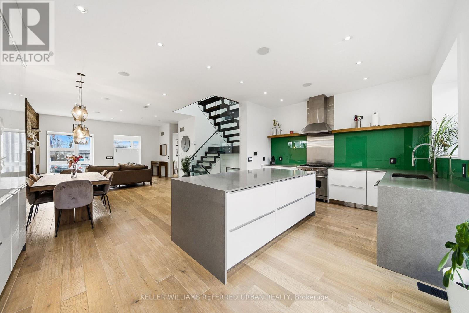 22 Daniels Street, Toronto, ON - Indoor Photo Showing Kitchen With Upgraded Kitchen
