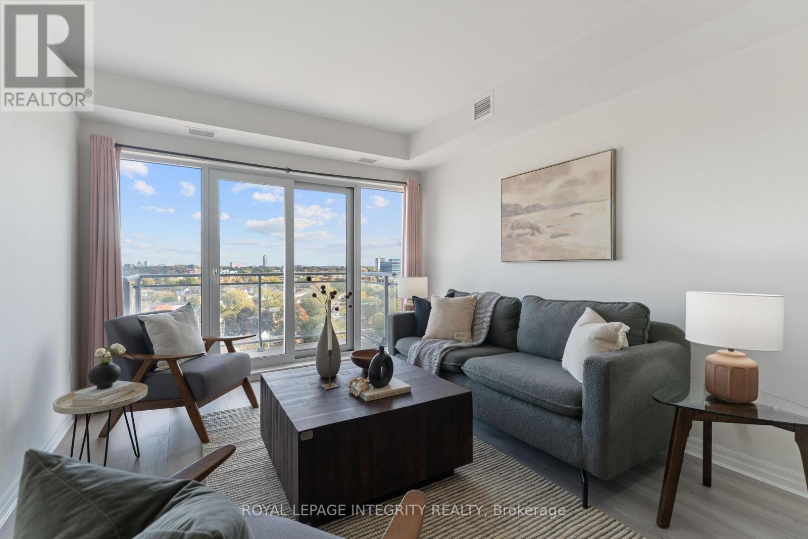 1208 - 90 Landry Street, Ottawa, ON - Indoor Photo Showing Living Room