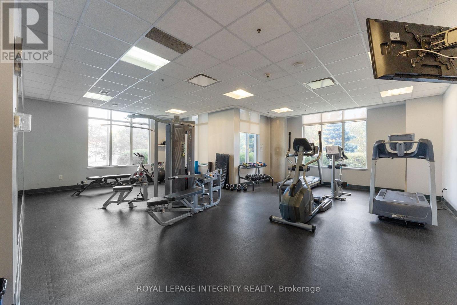 1208 - 90 Landry Street, Ottawa, ON - Indoor Photo Showing Gym Room