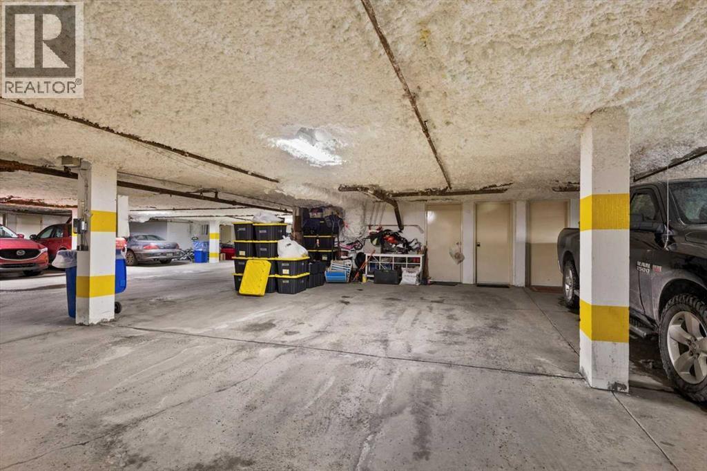 505, 3131 63 Avenue Sw, Calgary, AB - Indoor Photo Showing Garage