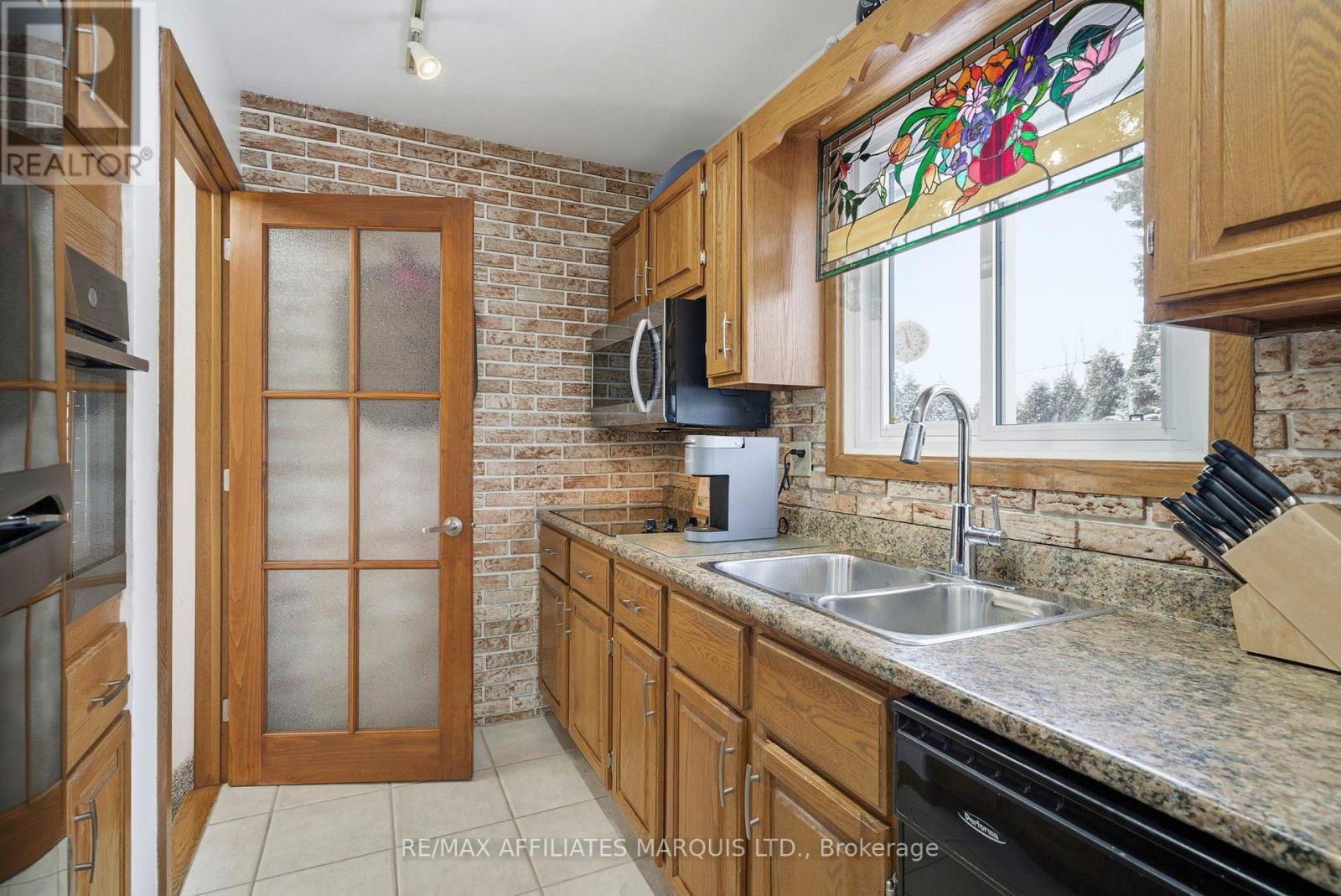 1340 Marc Street, Cornwall, ON - Indoor Photo Showing Kitchen With Double Sink